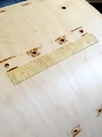 Converting marching bass drum