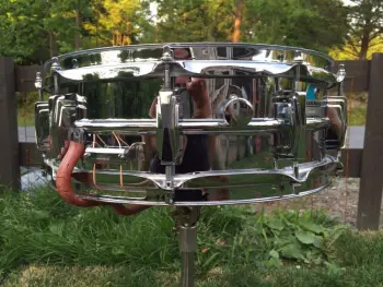 vintage Ludwig B/O badge 5&quot;x14&quot; snare drum - Clean!