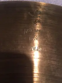 1950's Zildjian K Istanbul 15&quot; Hi Hats
