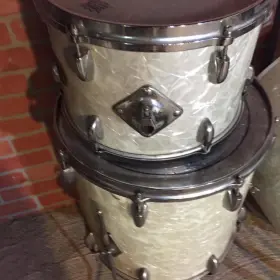~GRETSCH PROJECT KIT~ 13/16/24 SSB shells in White marine Pearl