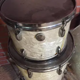 ~GRETSCH PROJECT KIT~ 13/16/24 SSB shells in White marine Pearl