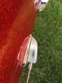 Ludwig New Yorker Downbeat Red Sparkle