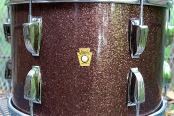 Ludwig 1966 Burgundy Sparkle 9x13 Tom Drum