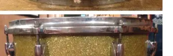 40's/50's Gretsch Stick Chopper top snare rim