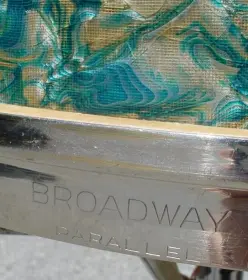 1930 LEEDY 5 x 14 RAINBOW PEARL BROADWAY PARALLEL MODEL No. 2416 (First Generation)