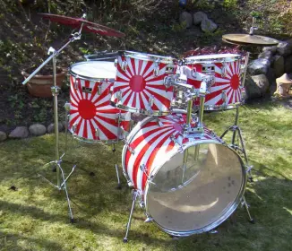 Pearl &quot;Japan Rising Sun Flag&quot; set
