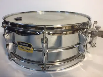 Yamaha Steel Snare... Indonesia made.. seems decent!