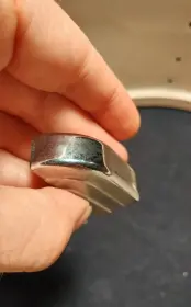 1940 Leedy Broadway lugs (cleaning/polishing)