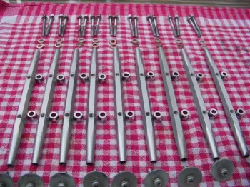 Rare hexagonal snare lugs