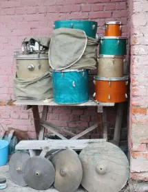 Drums rainbow Trowa