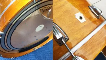 FOR SALE: Beautiful Custom Order 2006 Ludwig Classic Maples 13/16/18/22 in Gold Lac.