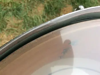 1950's Gretsch Round Badge 3 ply 6.5&quot; x 14&quot; 'Floor Show' model snare drum in WMP