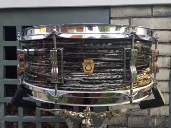 Ludwig 1966 Black Oyster Pearl Jazz Fest