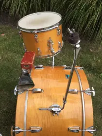 1971 Ludwig 3-ply thermogloss &quot;Bonham&quot; Kit