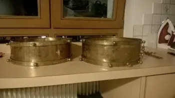 Romeo Orsi Brass snare drums