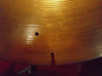 For Sale: Avedis Zildjian Thin 20&quot; Trans Stamp Cymbal