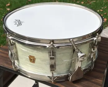FOR SALE: Vintage 1961 Ludwig Pre-Serial Super Classic 5.5x14 Snare in WMP