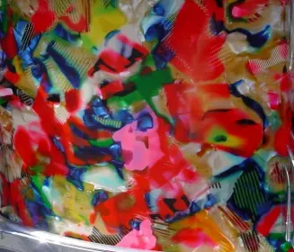 Leedy &amp; geo. Way &quot;hawaiian shirt&quot; snare drums
