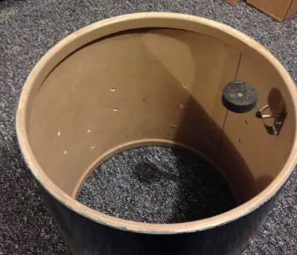 Slingerland 14&quot; Blue/Silver Duco Floor Tom