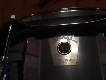 How to tell Ludwig Lm 402 Steel from Chrome over Brass?