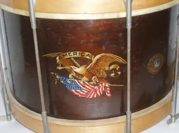 Wood Stained Drums