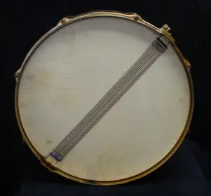 1926-27 LEEDY 4 x 14 COLONIAL GOLD “FULL DRESS” PROFESSIONAL MODEL (Cat. No. 700G)