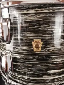 FOR SALE: Vintage 1966 Ludwig 13&quot; Classic Tom in Oyster Black Pearl