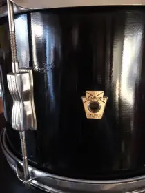 FOR SALE: Vintage 1965 Ludwig 12&quot; Club Date Tom in Black Lacquer