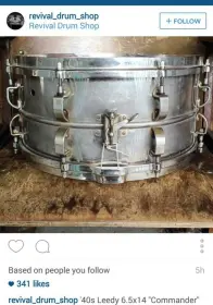 Wanted... 1940s Leedy Commander Snare