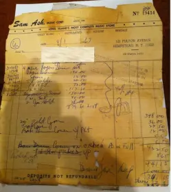 Cost of Rogers Drum Set in September 1967