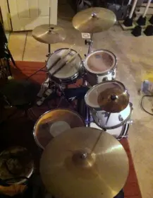 70s Ludwig Big Beat - White Cortex