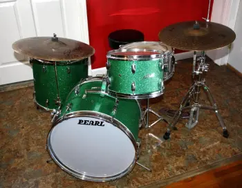 Re-Wrapped my Vintage Pearl Kit
