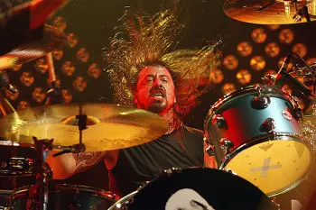Drummers wearing gloves