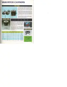 info on pearl Vari-Pitch Cannons