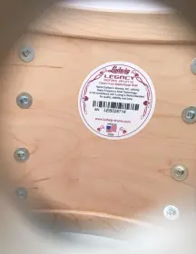 FOR SALE: Custom Order 2015 Ludwig Legacy Maple Drums in Black Glass Glitter - WOW!