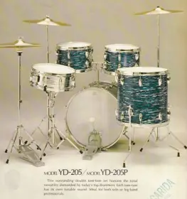 Please help me ID my new Yamaha Drum Set