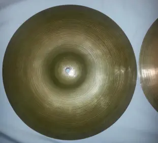 Vintage set of 1930's 13&quot; zildjian hi hat cymbals