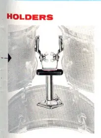 Gretsch Round Badge Era Double Tom Holder-Compatible with Slingerland?