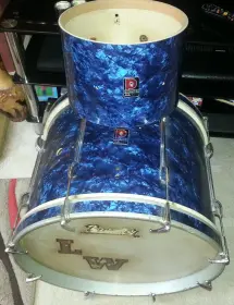Vintage Premier BDP early 60's Drum Kit found in a skip