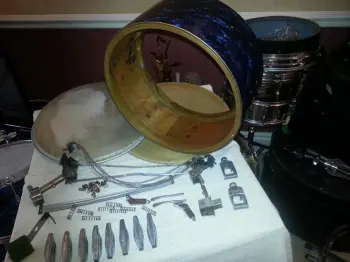 Vintage Premier !930's Dominion Ace Snare Drum..Under Renovation