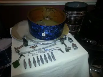 Vintage Premier !930's Dominion Ace Snare Drum..Under Renovation
