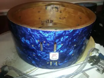 Vintage Premier !930's Dominion Ace Snare Drum..Under Renovation