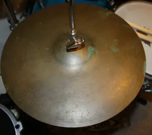 Cleaned Zildjian Cymbals...weird coloring