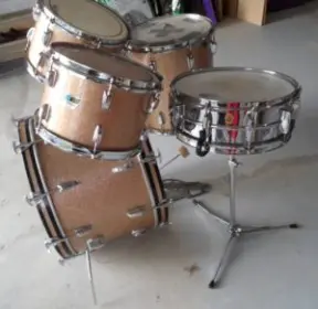 Ludwig Pink Champagne Sparkle 5-piece set
