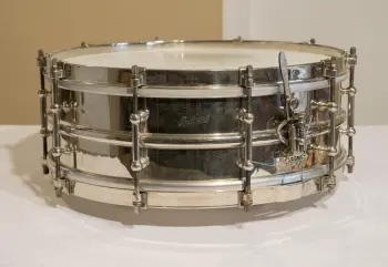 Vintage Ludwig 5x14 Nickel Over Brass Identification!