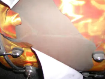 orange flame ? Premier drum kit