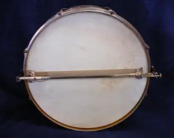 [B]1926-29 LEEDY 6 x 14 BLACK ENGRAVED ELITE (*MARVEL STRAINER) [/B]