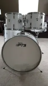 1982 Remo USA Made PTS &quot;Pre-Tuned&quot; Fiberglass Shell 12/13/16/22/14- No Missing Parts!