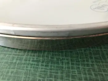 NOB Single Flange Hoops - 14&quot; Snare matched pair.