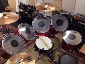 Vintage Pearl Wood Fiberglass